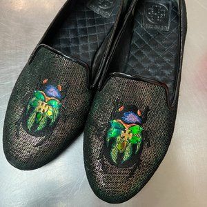 Tory Burch Beetle Loafers